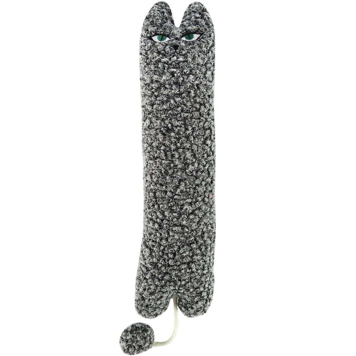TTcat Catnip Silvervine Pillow grey 16.4-inch size for kicking and cuddling.