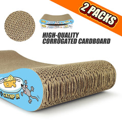 TTcat heavy-duty corrugated cardboard material used for the scratcher