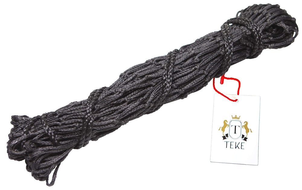 T TEKE hay net 40-inch length with 6mm drawstring for easy hanging.