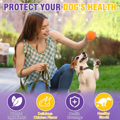 TTIXRL anal gland chews close-up texture and palatability for dogs