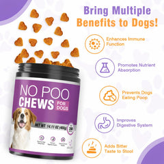 TTIXRL No Poo Chews soft chews for dogs across ages