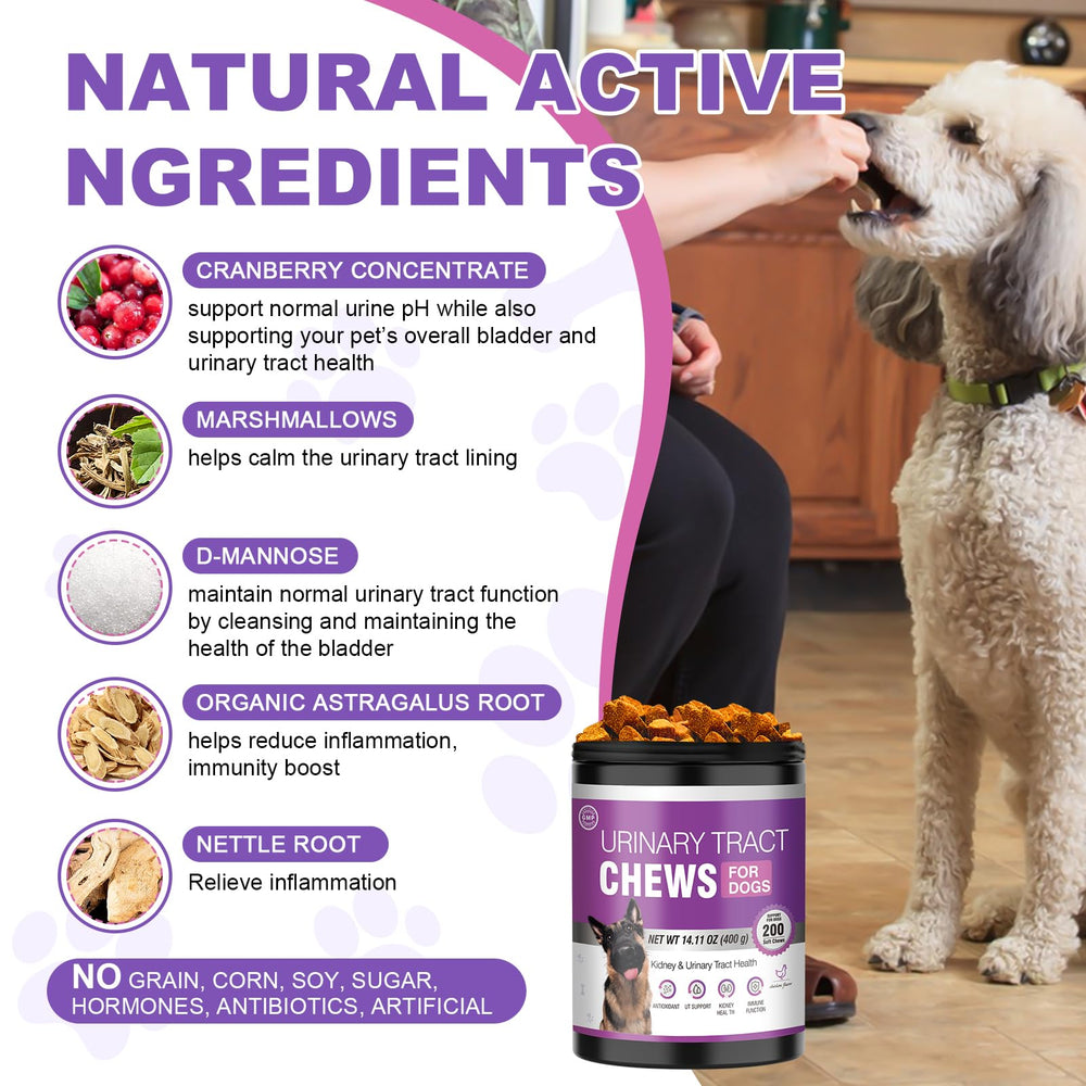 TTLXBL UTI cranberry supplement bottle label highlights natural ingredients