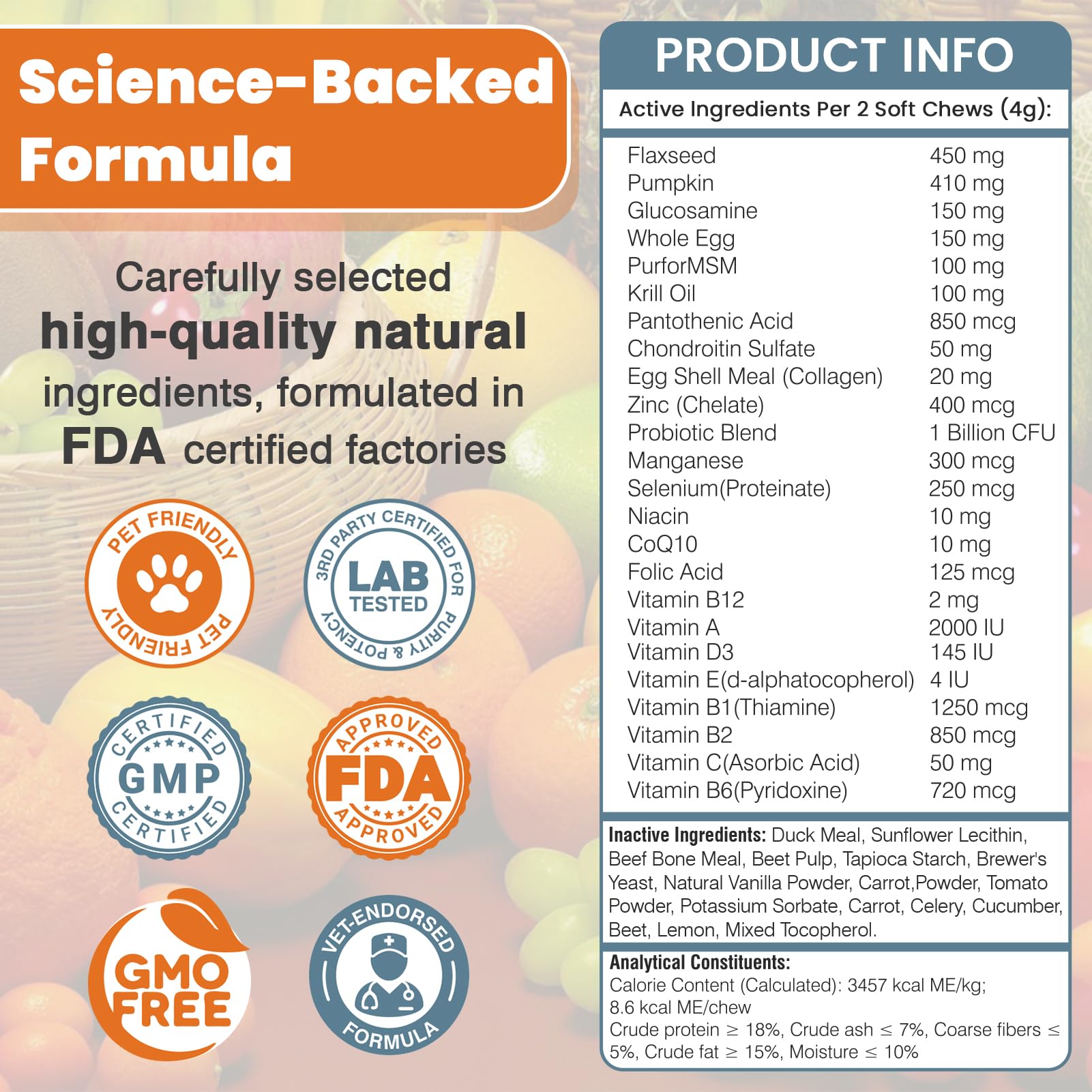TTLXBL skin coat nourishing formula aids coat shine and resilience