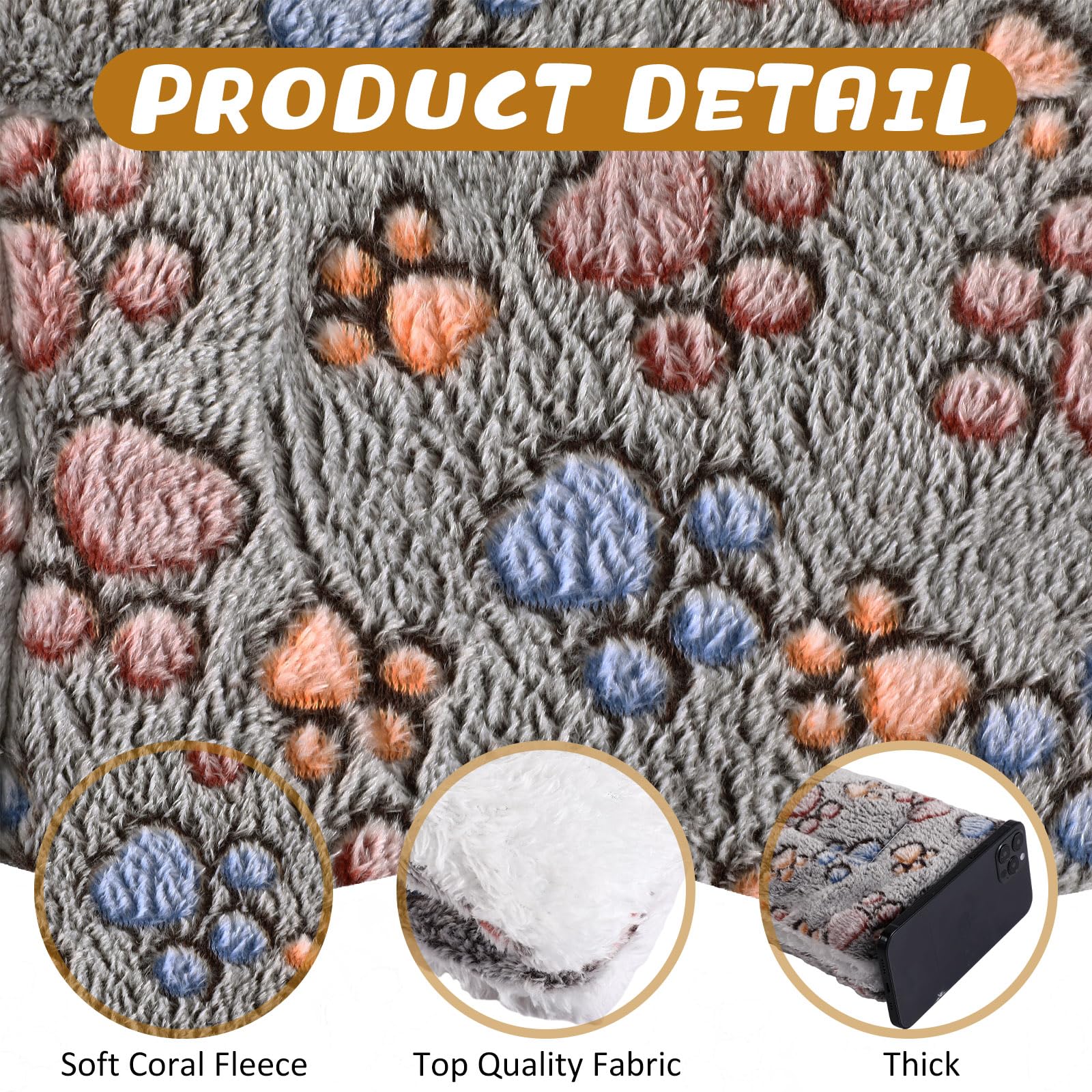 Tuanse coral velvet soft small animal bed adds plush comfort