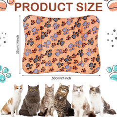 Tuanse reversible fleece pet pad with vibrant colors for versatile crate and travel use.