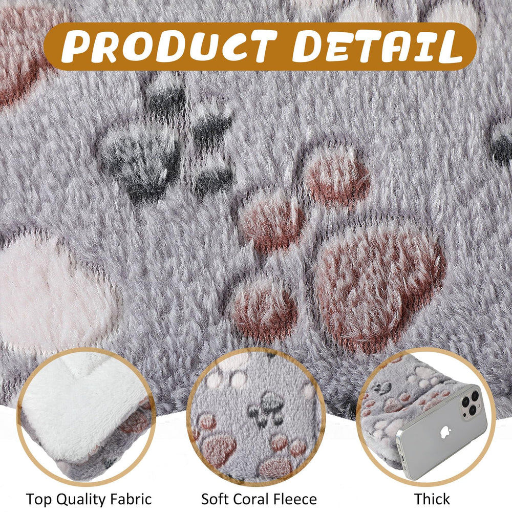 Tuanse soft coral velvet small pet bed, plush warmth and comfort.