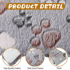 Tuanse soft coral velvet small pet bed, plush warmth and comfort.
