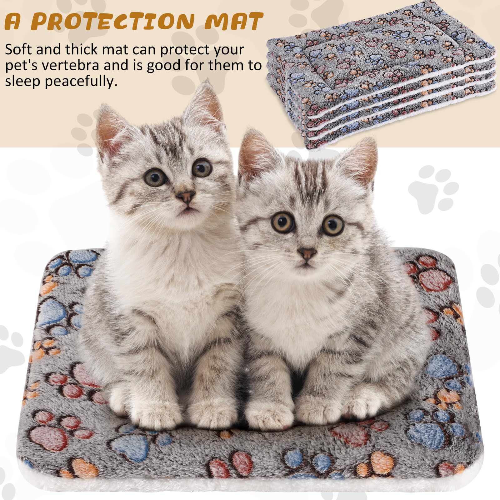 Tuanse washable dog cat bed mats for easy care and reuse