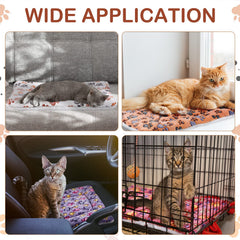 Tuanse washable kennel pad in coral velvet for easy cleaning and durable softness.