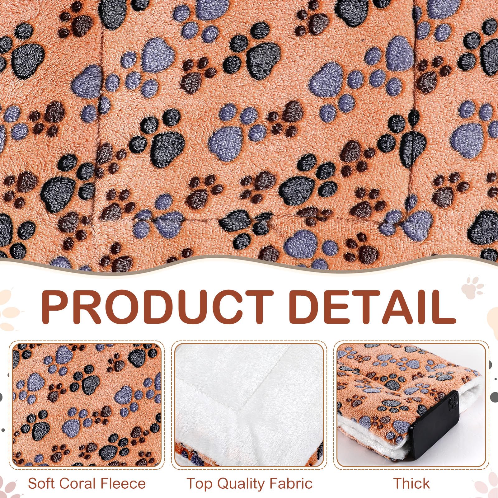 Tuanse washable reversible fleece bed mat adds versatility for seasons and styles.