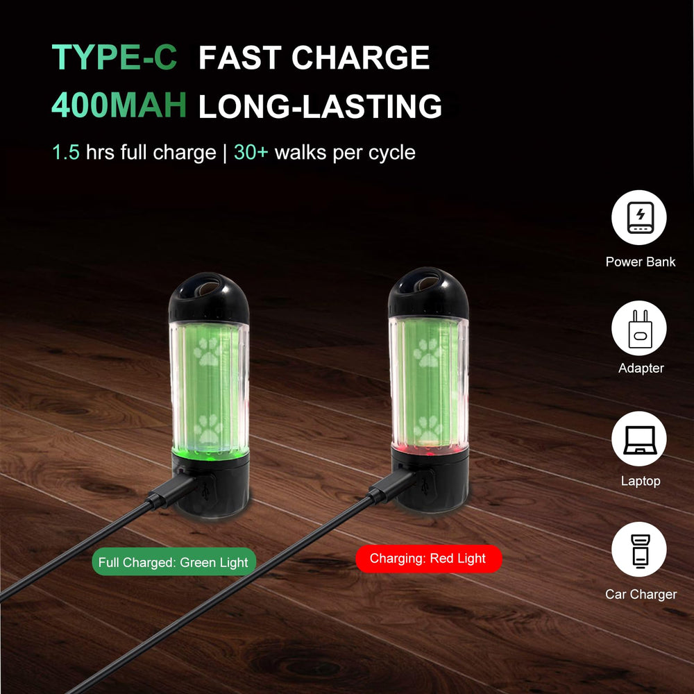 Tubasion anti-slip clip securely attaches to leash for active dogs