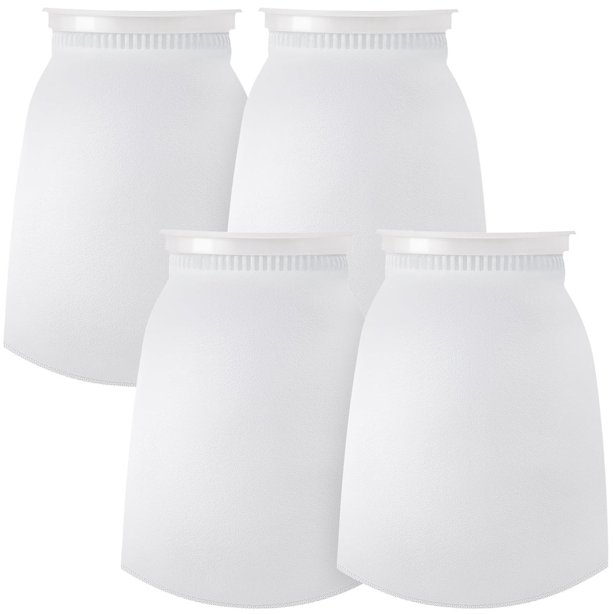 Tudomro ring filter socks 7in diameter, eight-pack, for durable tank filtration.