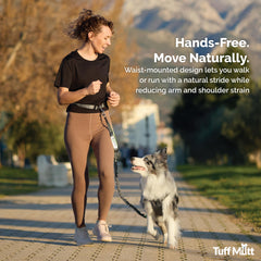 Tuff Mutt dual handles give quick control for dynamic environments.