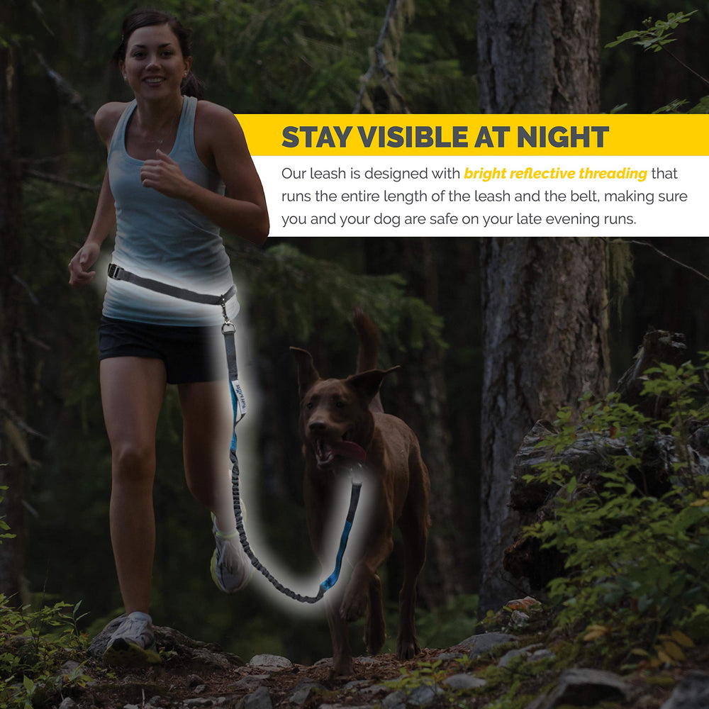 Smart hip and collar handles enable flexible control during training.
