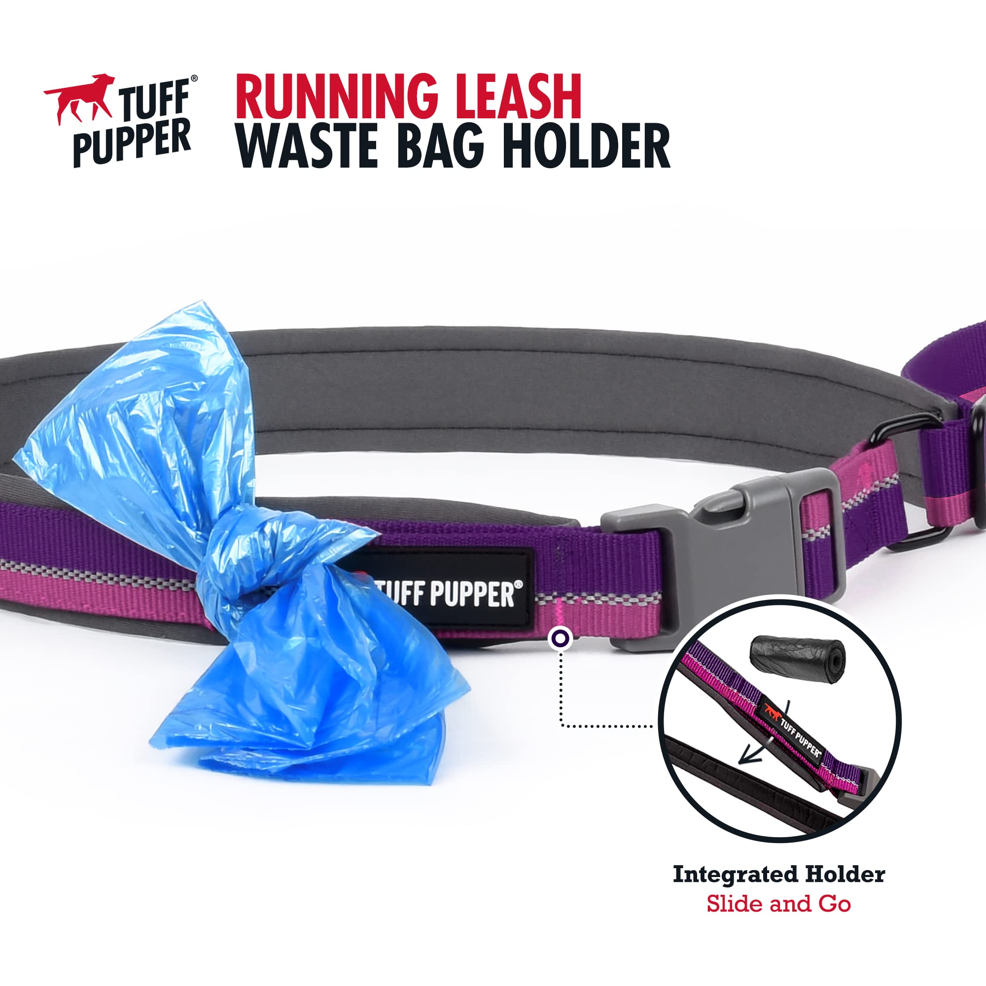 Tuff Pupper stainless steel 360-degree swivel clip for quick leash attachment