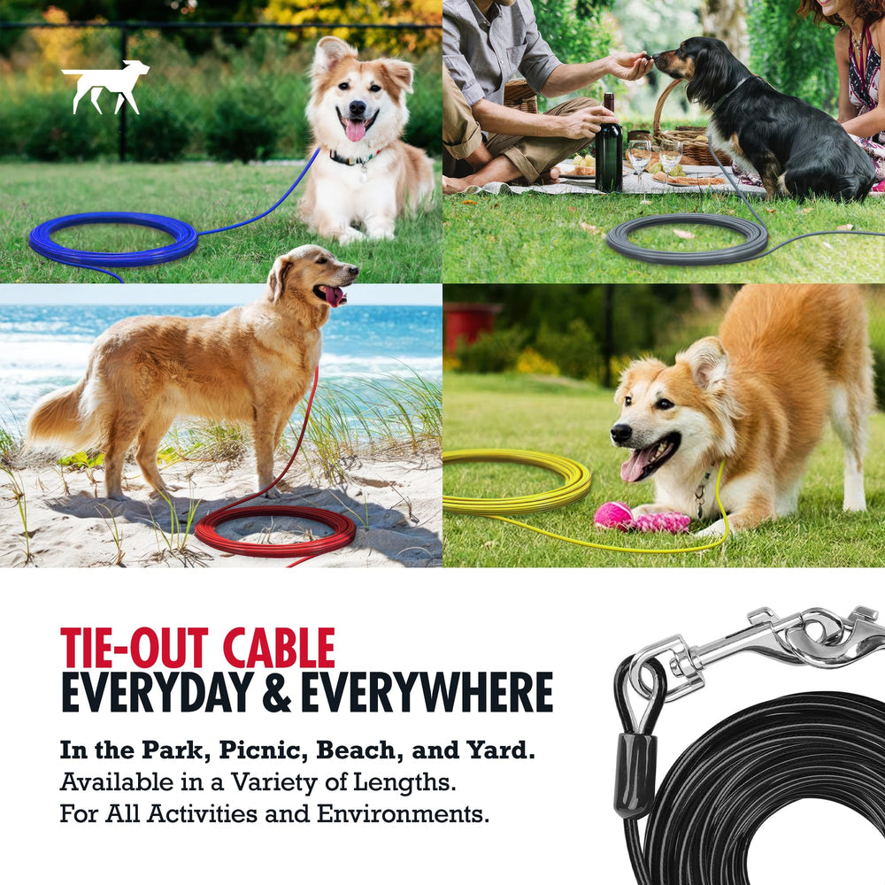 Tuff Pupper anti-rust and reflective design increases visibility and longevity.