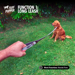 Tuff Pupper ballistic nylon strap close-up for durability