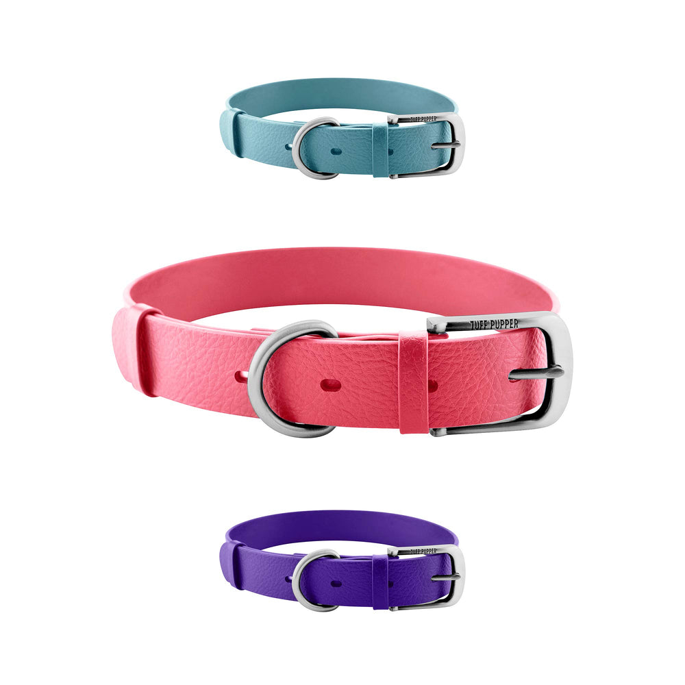 Tuff Pupper Classic Collar close-up of metal buckle showing durable hardware