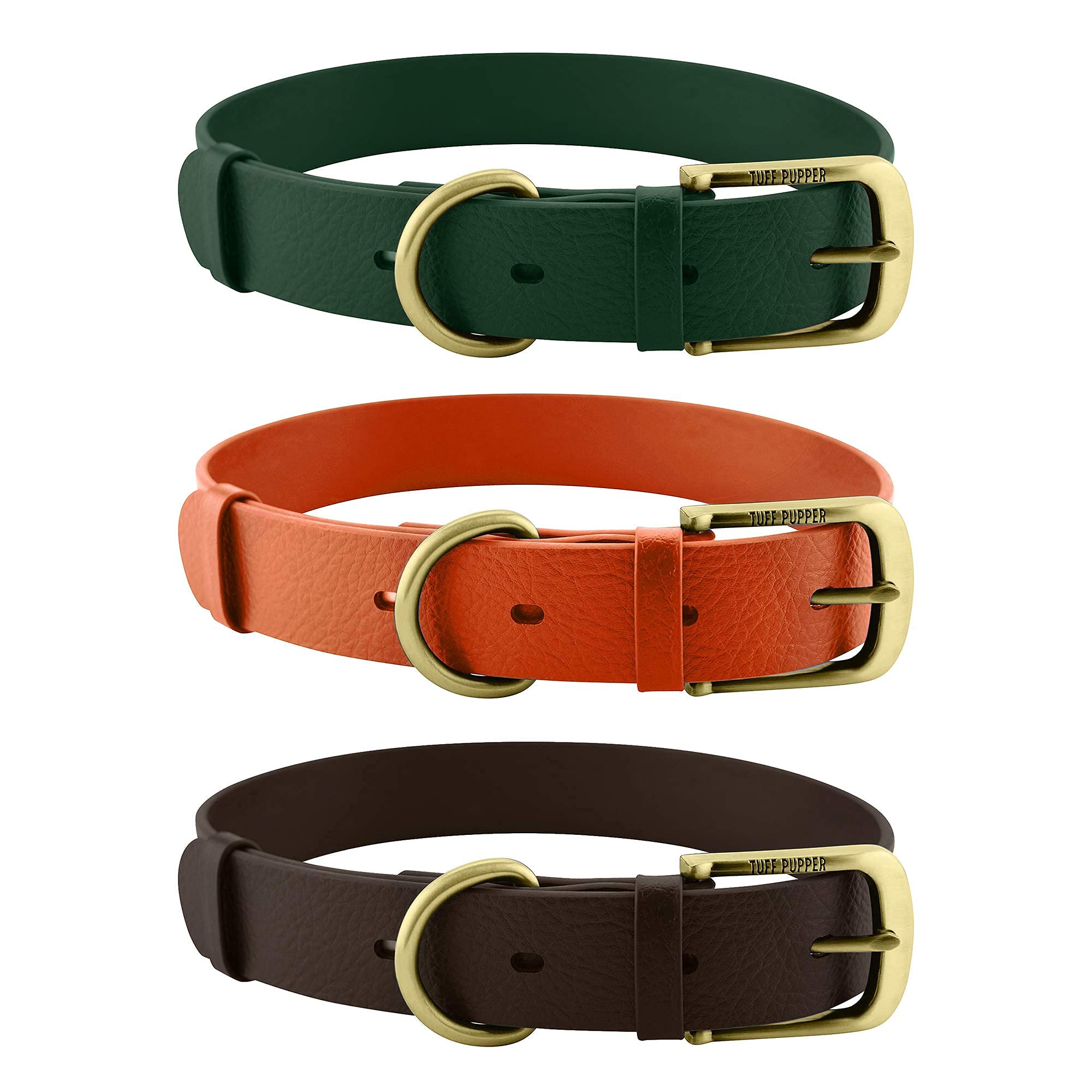 Tuff Pupper Classic Collar packaging featuring lifetime guarantee badge.