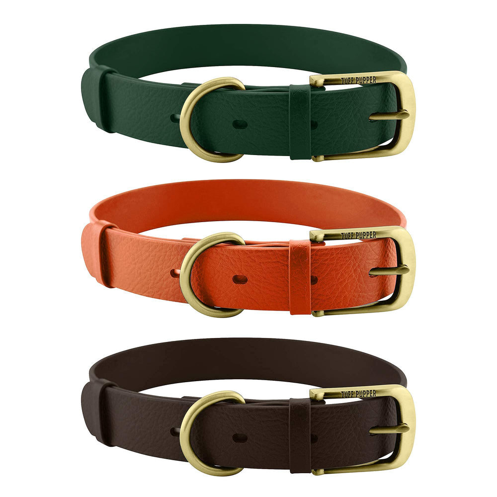 Tuff Pupper Classic Collar packaging featuring lifetime guarantee badge.