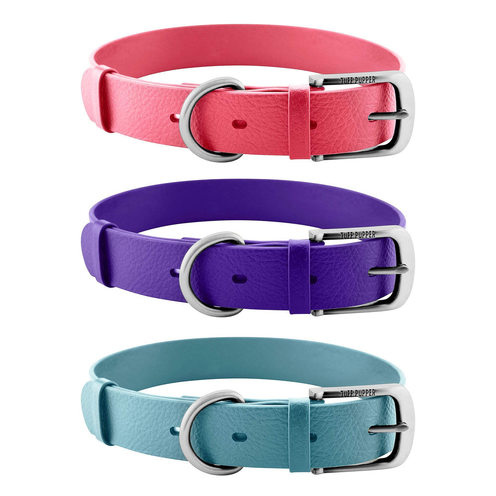 Tuff Pupper Classic Dog Collar packaging and guarantee communicates quality and support.