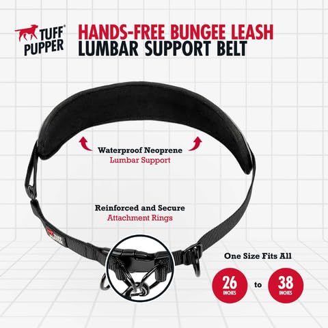 Tuff Pupper two padded handles for close control in crowds