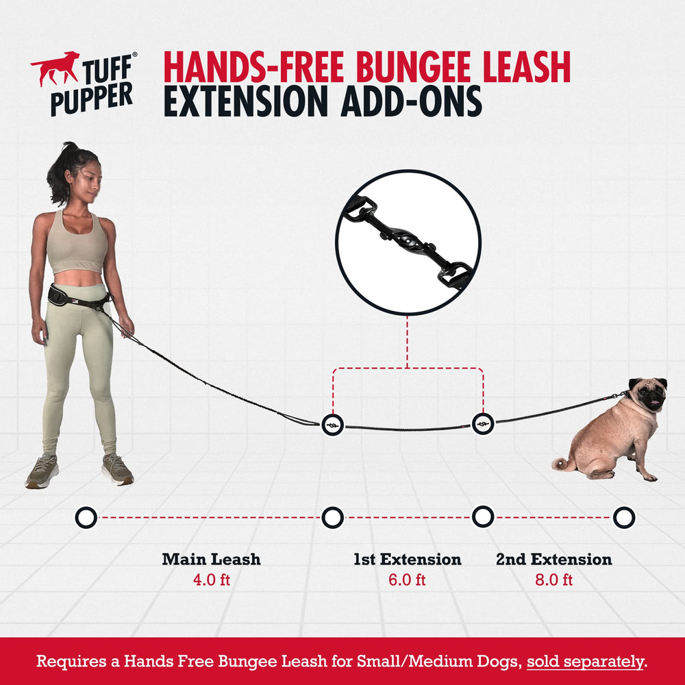 Tuff Pupper nighttime safety with 3M reflective stitching along leash