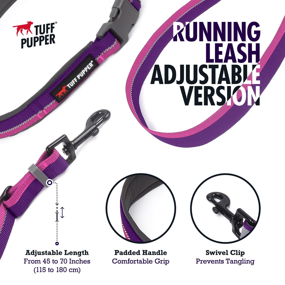 Tuff Pupper padded waist belt provides comfortable support during walks