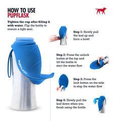 Leak-proof cap ensures no spills in bags or car trunks.