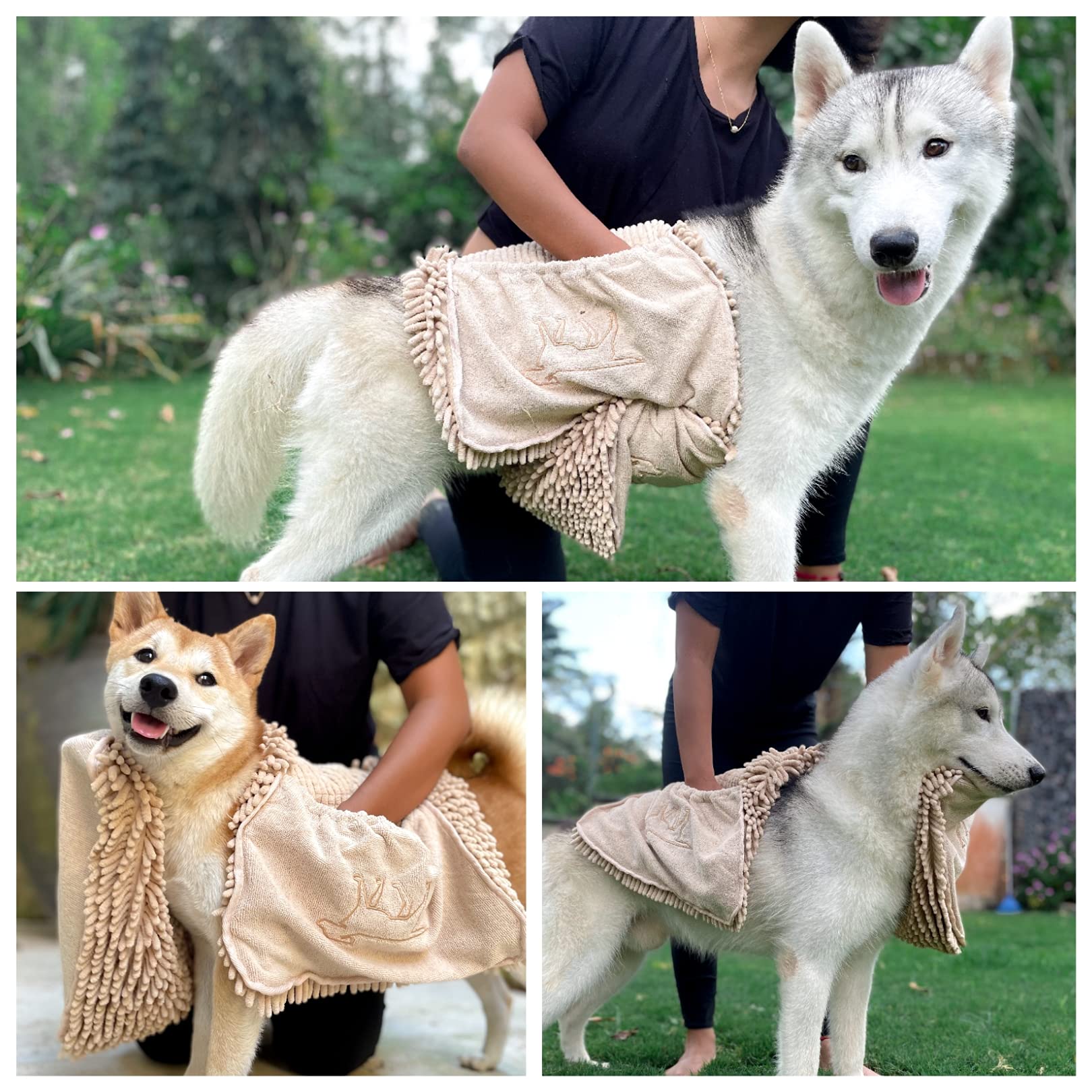 Tuff Pupper machine washable towel for frequent use