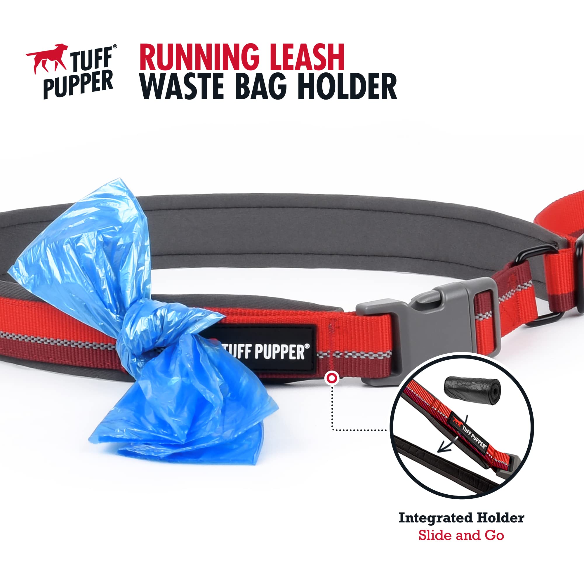 Tuff Pupper 3M reflective stitching along full length enhances night safety
