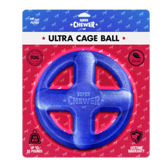 Tuff Pupper SuperChewer cage ball toy large-dog play scene for active sessions