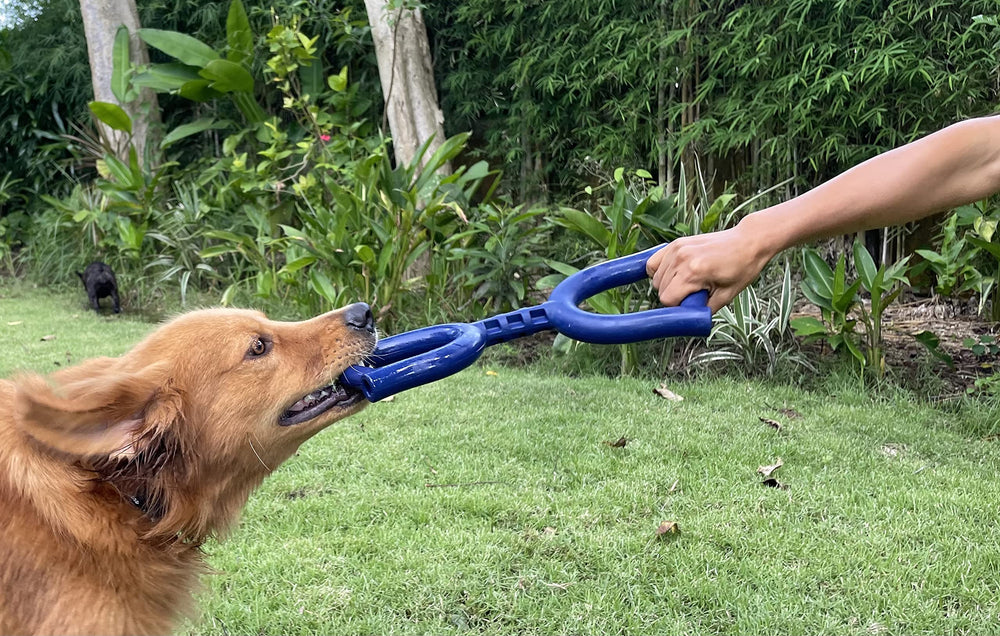 Tuff Pupper SuperChewer Tug Toy packaging for buyers