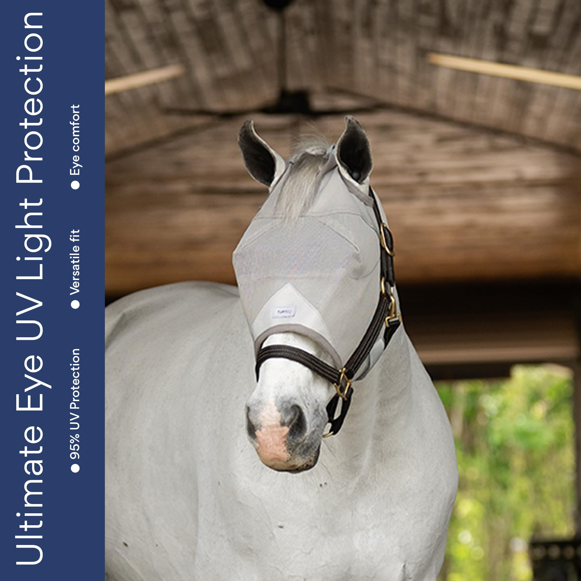 TUFFTEQ nylon-reinforced mask stays durable yet lightweight.