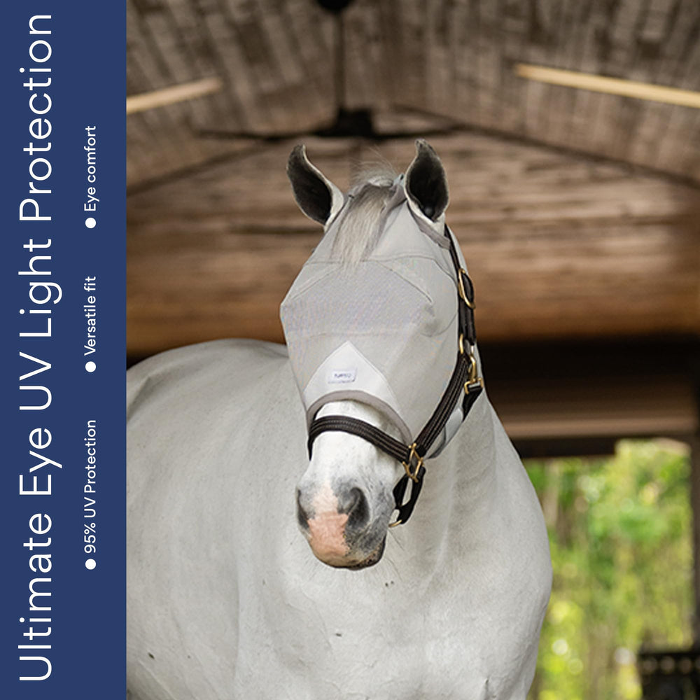 TUFFTEQ nylon-reinforced mask stays durable yet lightweight.