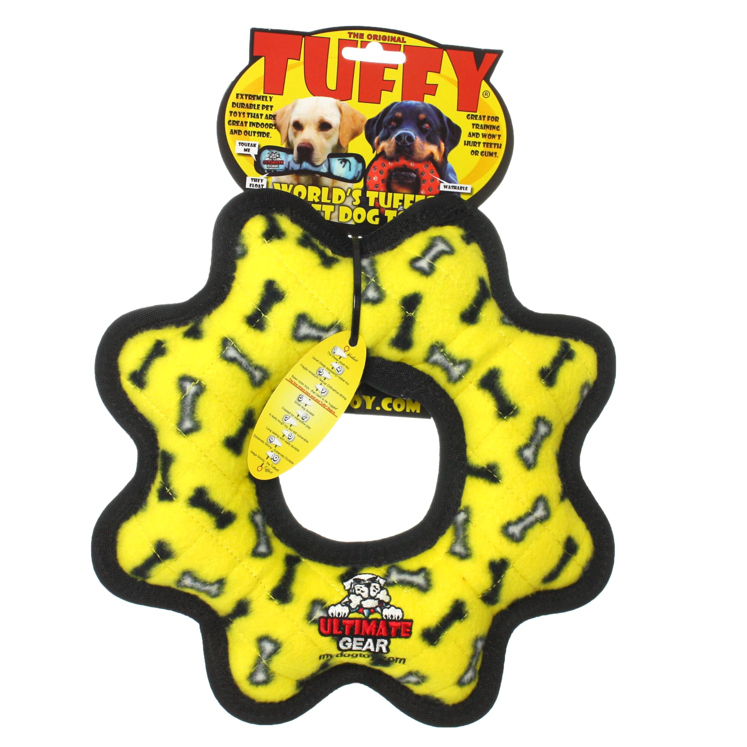 Tuffy protective webbing around seams adds added strength
