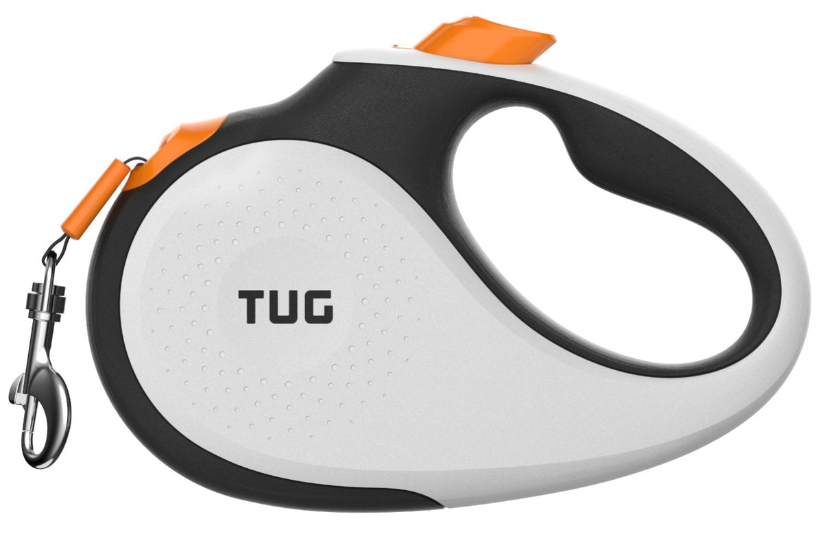TUG 360-degree leash showing tangle-free movement for smooth walks