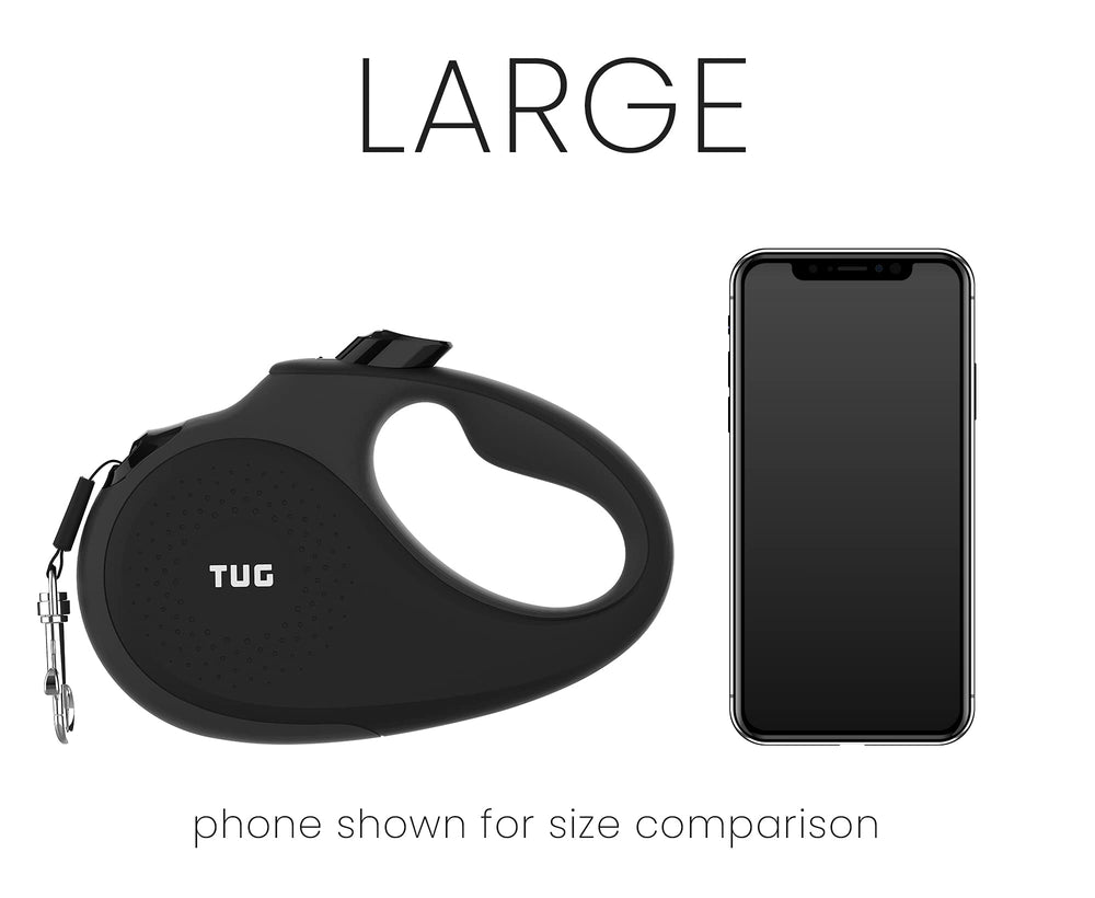 TUG 360° leash wide-tape design supports strong dogs for confident walks.