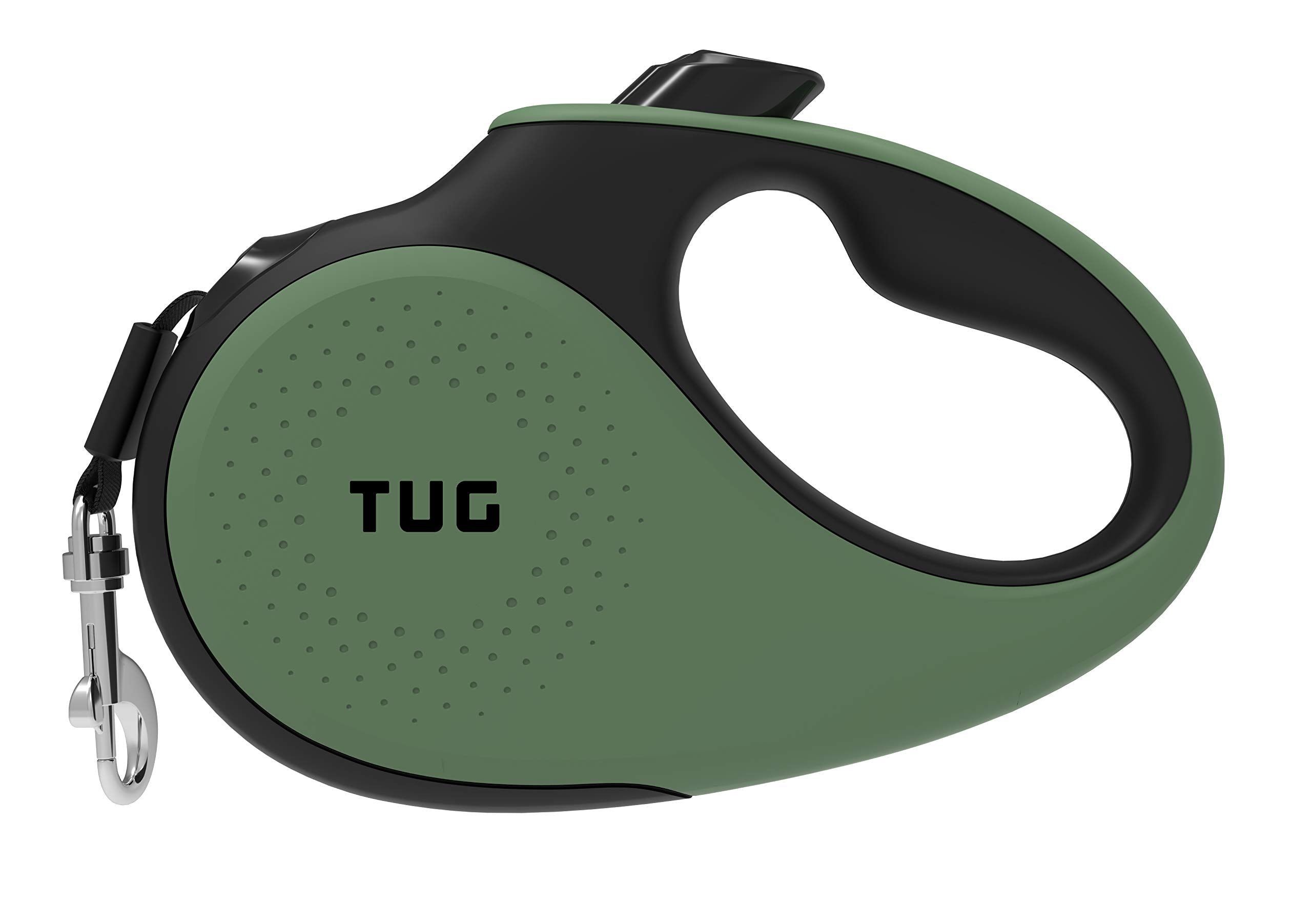 TUG 360° retractable leash showing tangle-free movement for smoother walks