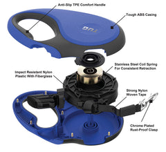 TUG ergonomic anti-slip handle for comfortable grip.