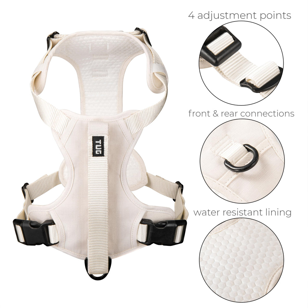 TUG Grab Dog Harness front and rear leash attachment points for training
