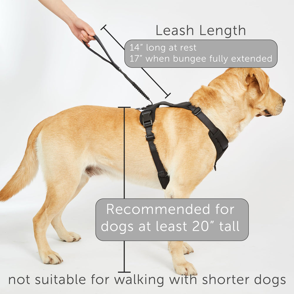 TUG Grab Dog Harness size chart to help select the right size