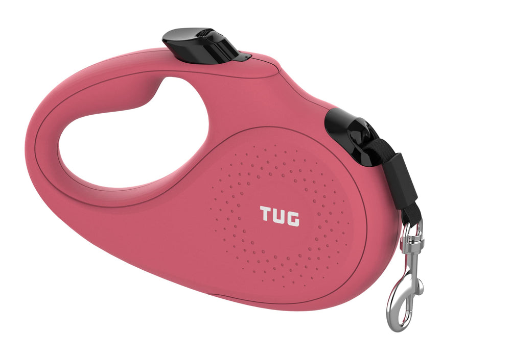 TUG Monochrome leash in use demonstrates control for large dogs