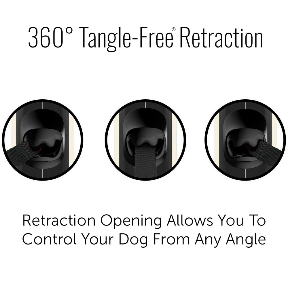 TUG Oval 360 16 ft tape length gives flexible reach.