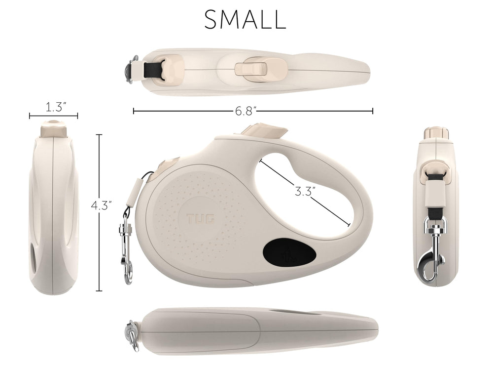 TUG Oval 360 small-dog design suited for dogs under 33 lbs.