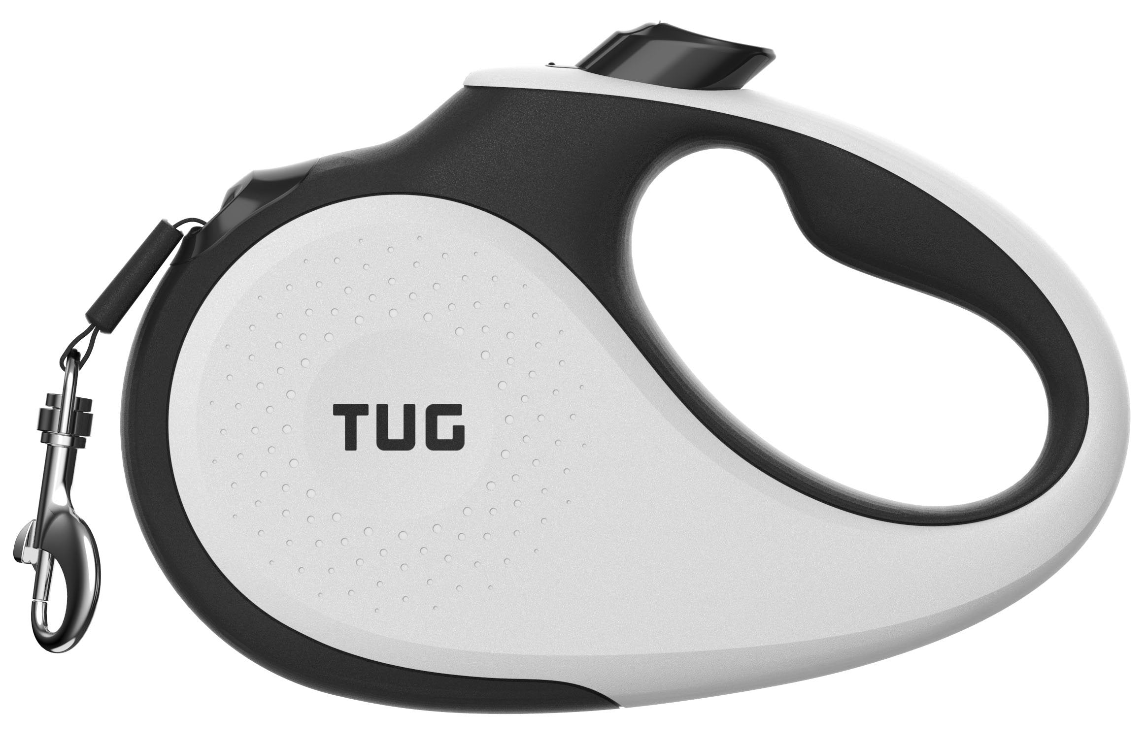 TUG XL 360° leash extends reach with tangle-free movement during long walks