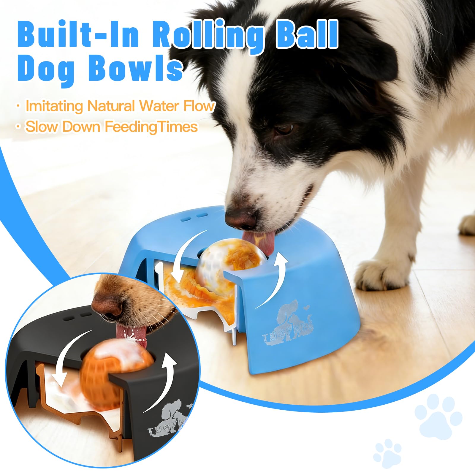 TUGFREE non-spill cube design preventing splash during snack time.