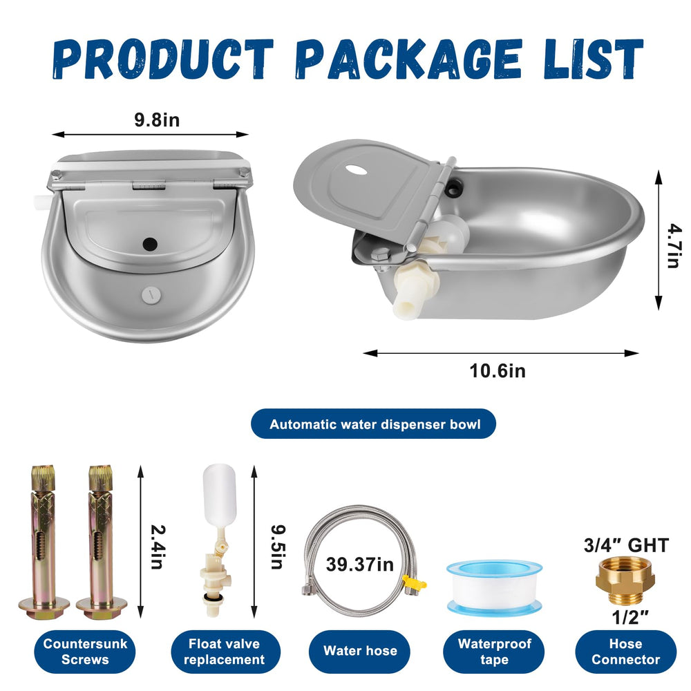 TUHPIBK float valve assembly demonstrating water level management