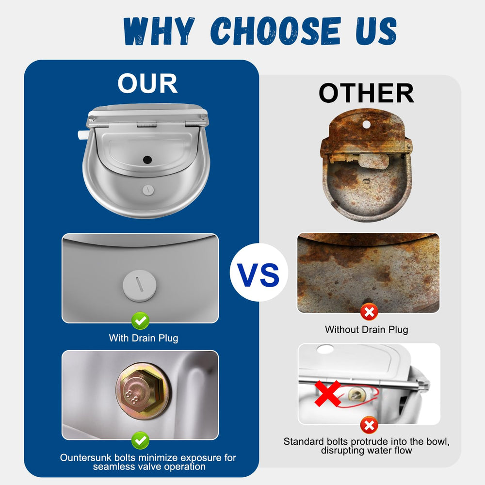 TUHPIBK waterer suitable for poultry and livestock environments