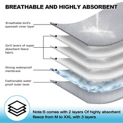 Tuiskusa soft fabric design minimizes chafing for daily comfort.